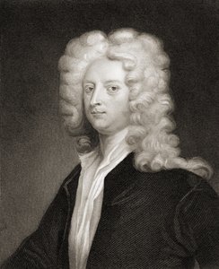 ジョセフ・アディソン（1672-1719）、「肖像画のギャラリー」より、1833年発行